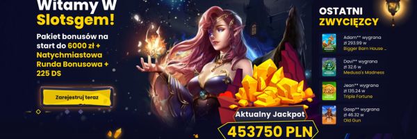 Slotsgem Casino bonus